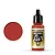 A 17ml bottle of Vallejo Model Air Ferrari Red acrylic airbrush paint, shown with a red color swatch next to it.