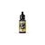 A 17ml bottle of Vallejo Model Air Signal Blue acrylic airbrush paint, featuring a black dropper cap and a gold and black label.