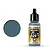 A 17ml bottle of Vallejo Model Air UK PRU Blue acrylic paint with a black dropper cap and a circular color swatch to the left.