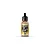 A 17ml bottle of Vallejo Model Air Camouflage Brown acrylic paint, featuring a black dropper cap and a label with the product name and RAL8020 code.