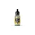 A 17ml bottle of Vallejo Model Air IDF Green acrylic airbrush paint, featuring a black dropper cap and a label with Model Air branding.