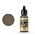 A 17ml bottle of Vallejo Model Air Light Olive acrylic airbrush paint with a black dropper cap and a color swatch circle to the left.