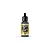 A 17ml bottle of Vallejo Model Air Olive Green RLM80 acrylic airbrush paint with a black dropper cap against a white background.