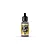 A 17ml bottle of Vallejo Model Air Camouflage Grey acrylic airbrush paint, featuring a black dropper cap and a yellow and black label.