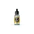 A 17ml bottle of Vallejo Model Air Flanker Light Grey acrylic airbrush paint, featuring a black dropper cap and a yellow and black label.