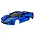Traxxas Corvette Stingray ProGraphix Blue Painted Body Shell w/ Accessories 9311X