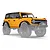 Traxxas TRX-4 2021 Ford Bronco Cyber Orange Painted Body Shell w/ Accessories 9211X