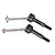 Traxxas Steel Rear Driveshaft Set 2Pcs 8351X