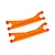 Traxxas Orange WideMaxx Upper Suspension Arms 2Pcs 7892T