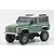 Kyosho Mini-Z Land Rover Defender 90 Heritage RC Rock Crawler Electric 4WD RTR - Grasmere Green/Alaska White 32527GR
