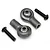 HPI Baja 5B/5SC/5T Front Upper Ball Ends & Balls 2Pcs /w Screws 85464