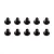 Team Associated 2x3mm Fine Thread Button Head Screws 10Pcs 31509