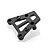 HSP Black Aluminium Front Top Plate 705007