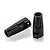 Two black aluminium axle housing extensions for RC cars, shown against a white background.