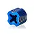 HSP Blue/Silver Aluminium Nitro Engine Heatsink R003