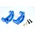 GPM Blue Aluminium Front Steering Hub Carriers (C-Hubs) 2Pcs TT2B019-B