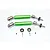 GPM Green Stainless Steel Traxxas Slash/Stampede 4x4 Rear Universal Drive Shafts 2Pcs w/ 12mm Hexs SSLA1277RHA-G