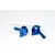 GPM Blue Aluminium TT-02B Front Steering Hubs 2Pcs TT2B021-B