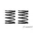 XRAY 2.3-2.6 Compression Progressive Shock Springs 2Pcs 308263