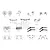 GPM Silver Aluminium Complete 4-TEC Combo Set GT1000-S