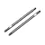 HPI 3x57.5mm Shock Shafts 2Pcs 86026