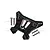 GPM Racing black aluminium rear shock tower for RC cars with four included mounting screws.