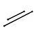 GPM Carbon Steel Centre Driveshafts 2Pcs SLE037S-BK
