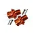 GPM Orange Aluminium +13mm Wheel Hex Adapters 2Pcs SLE010/+13MM-OR
