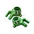 GPM Green Aluminium Steering Hubs 2Pcs SLE021-G