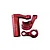 GPM Red Aluminium Servo Saver Set SLE048-R