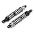 Maverick Silver Aluminium Front Assembled Off Road Shocks 2Pcs MV24001