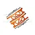 GPM Orange Aluminium Rear Suspension Arm SLE056-OR