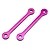 HPI Savage X 4x54x3mm Purple Aluminium Upper Arm Braces 2Pcs 86048