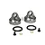 TLR Aluminium Bleeder Shock Caps 2Pcs TLR5062