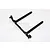 GPM Black Aluminium Rear Body Post Mount TEL201R-BK