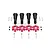 GPM Hardened Steel Front & Rear Universal CVD Joints & Red Aluminium Wheel Hexes Set TXM8170N/JT2-R