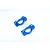 GPM Blue Aluminium Hub Carriers (C-Hubs) 2Pcs LTX019-B