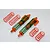 GPM Orange Aluminium Front/Rear Shocks TXM12170-OR-G