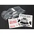 Traxxas 1/16 Slash 4x4 ProGraphix Unpainted Body Shell w/ Decals Sheet 7012R