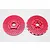 GPM Red Aluminium X-Maxx Front 24mm Claw Wheel Hex w/ 3mm Offset 2Pcs TXM006F/DISK-R