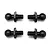 HPI 4.3x4mm Ball Studs 4Pcs 86195