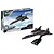 Revell 1/110 SR-71 Blackbird Easy-Click Scaled Plastic Model Kit 03652