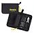 Iwata Professional Maintenance Tool Kit in a black zippered case with yellow accents, featuring various precision airbrush tools.