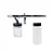Sparmax SP.SP575 Suction Fed Dual Action Airbrush - 0.5mm SP.SP575