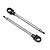 HPI Baja 5B/5SC/5T 6x105mm Shock Shafts 2Pcs 86448