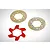 Rovan Brake Discs w/ Red Aluminium Brake Disc Fin 8522611