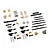 Yeah Racing Axial SCX24 Jeep JT Gladiator Full Metal Upgrade Parts Set AXSC-S06