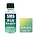 A 30ml bottle of SMS Pearl Green Gold Flip acrylic lacquer paint next to a color swatch showing a green to gold gradient.