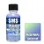 A 30ml bottle of Scale Modellers Supply Pearl Purple Green Flip acrylic lacquer paint next to a color swatch showing the purple-to-green shift.