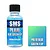 A 30ml bottle of SMS Pearl Blue Green Flip acrylic lacquer paint next to a color swatch showing a blue-to-green gradient.
